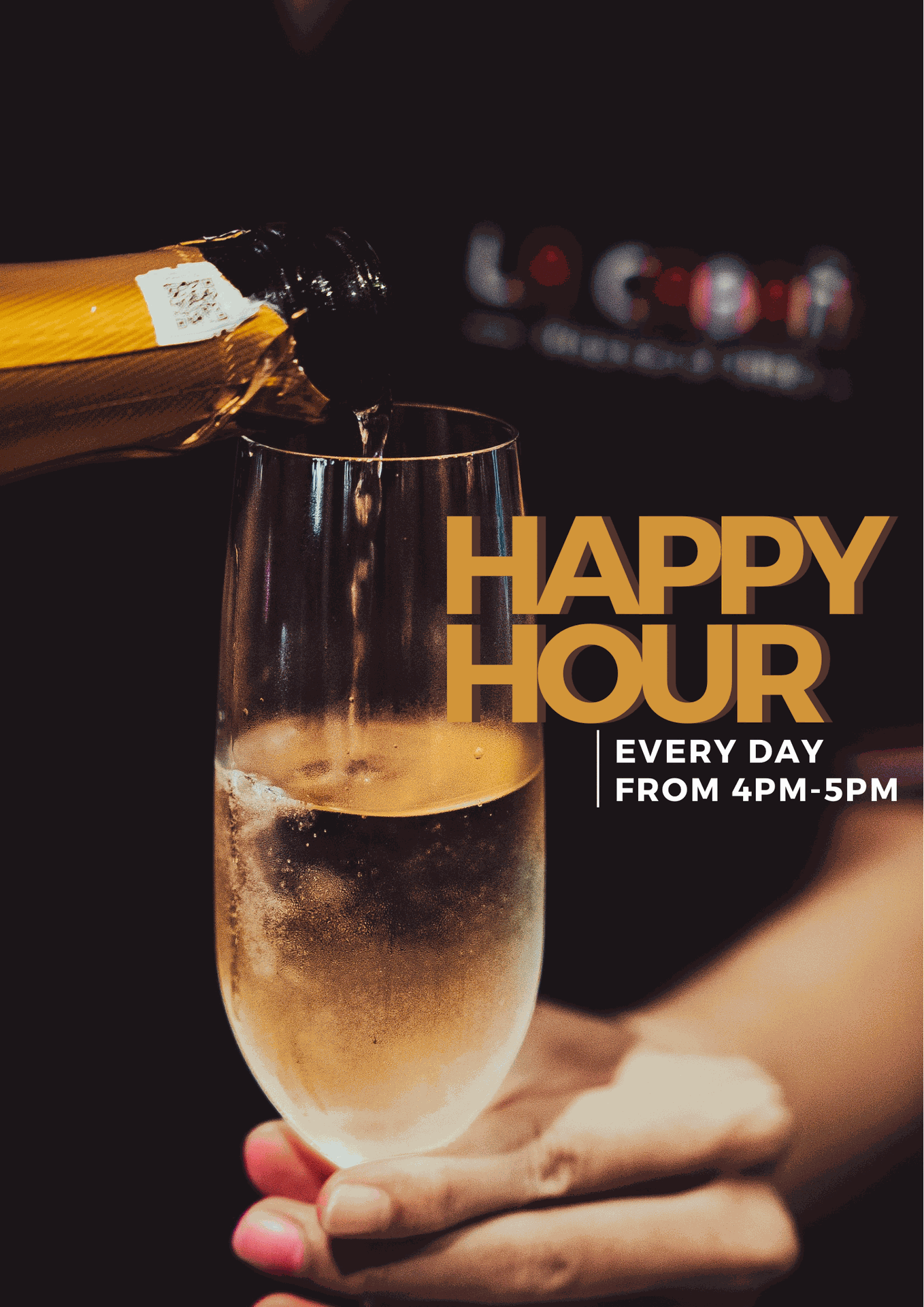 La Cabana - Happy hour free drink