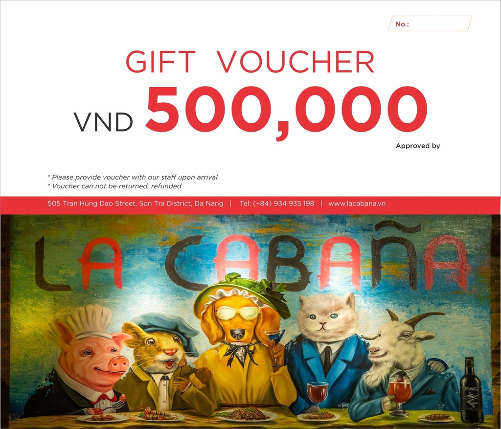 Gift Card - Voucher 500K