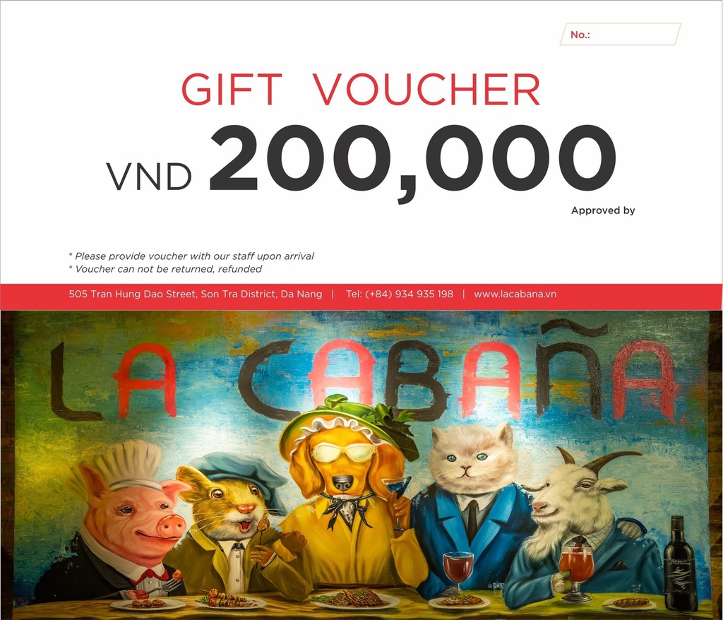 Gift Card - Voucher 200K